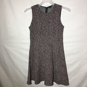 Theory Tweed Knit Sleeveless Dress